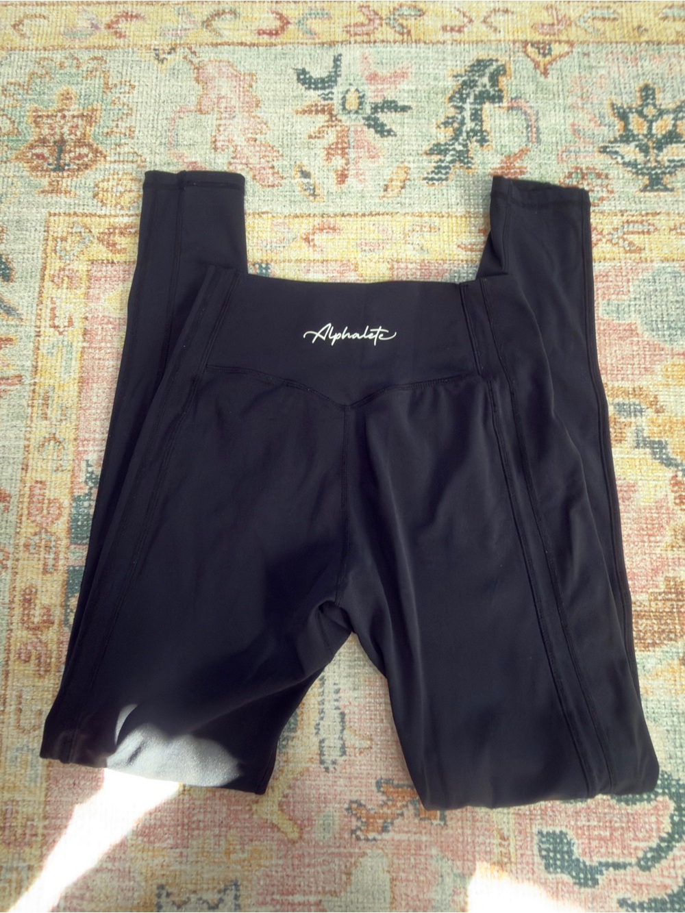 Alphalete Black High-Waist Performance Leggings